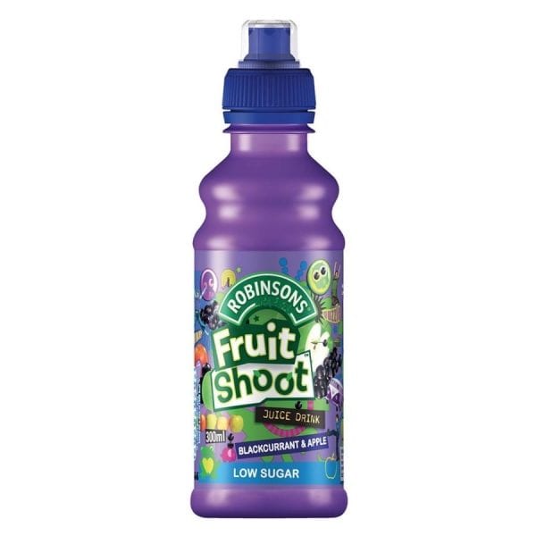 Fruit Shoot Apple and Blackcurrant No Added Sugar 12x275ml