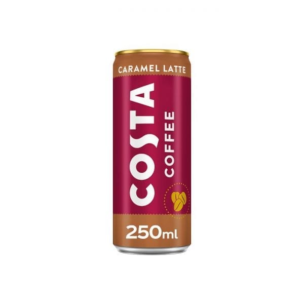 Costa Caramel Latte 12x250ml - NO VAT