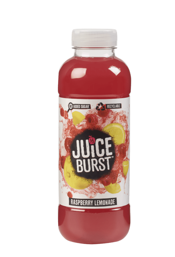 Juice Burst Raspberry Lemonade 12x500ml