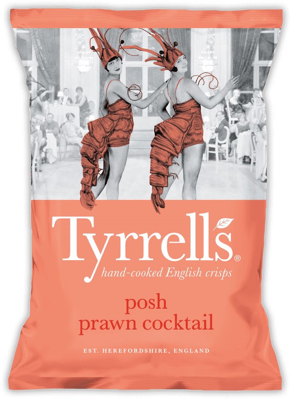 Tyrrells Posh Prawn Cocktail 24x40g