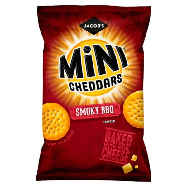 Mini Cheddars BBQ 30x45g - NO VAT