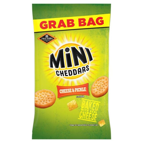 Mini Cheddars Cheese & Pickle 30x45g - NO VAT