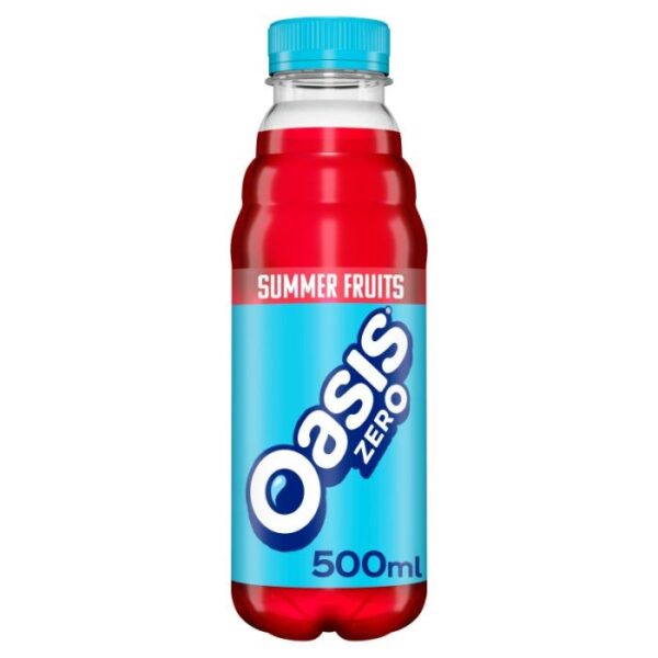 Oasis Summer Fruits Zero 12x500ml