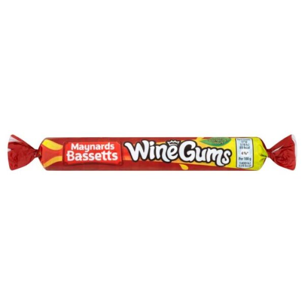 Maynards Wine Gum Rolls 40x52g