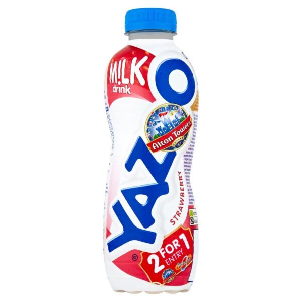 Yazoo Strawberry 10x400ml - NO VAT