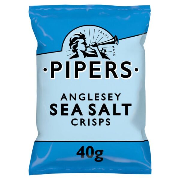 Pipers Anglesey Sea Salt 24x40g