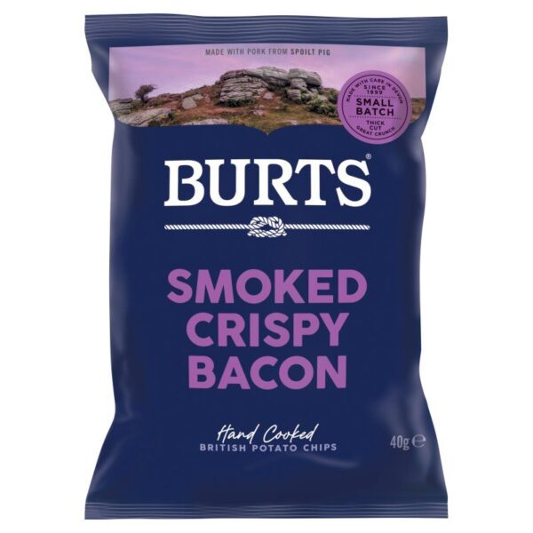 Burts Smoked Crispy Bacon 20x40g