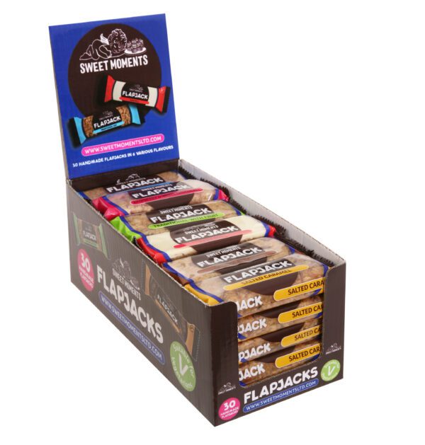 Sweet Moments Mixed Case Flapjack 30x80g - NO VAT