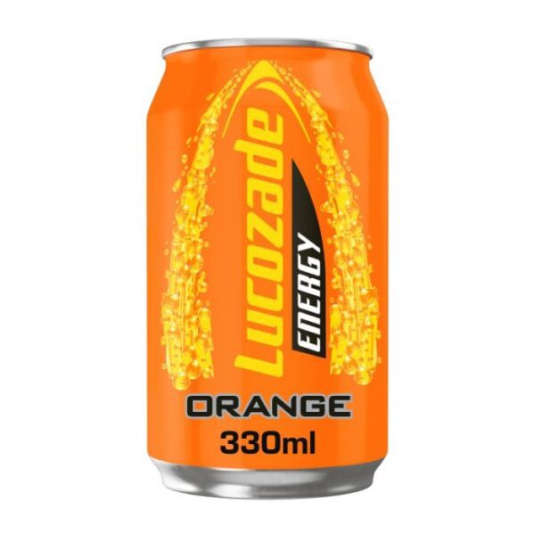 Lucozade Orange Cans 24x330ml