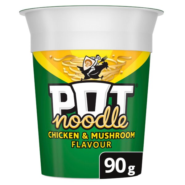 Pot Noodle Chicken & Mushroom 12x90g - NO VAT