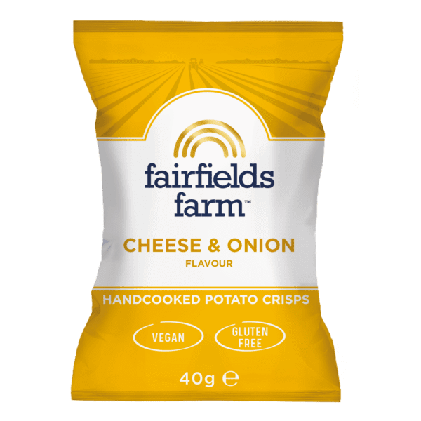 Fairfields Farm Cheese & Onion 36x40g