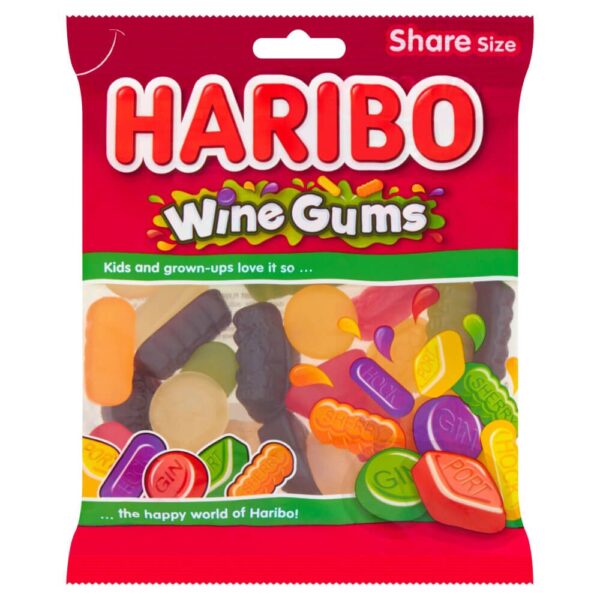 Haribo Wine Gums 12x160g