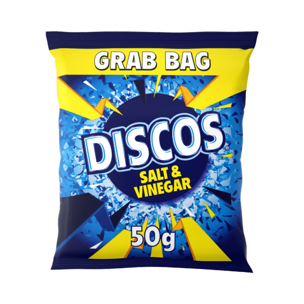 Discos Salt & Vinegar Grab Bag 28x50g - NO VAT