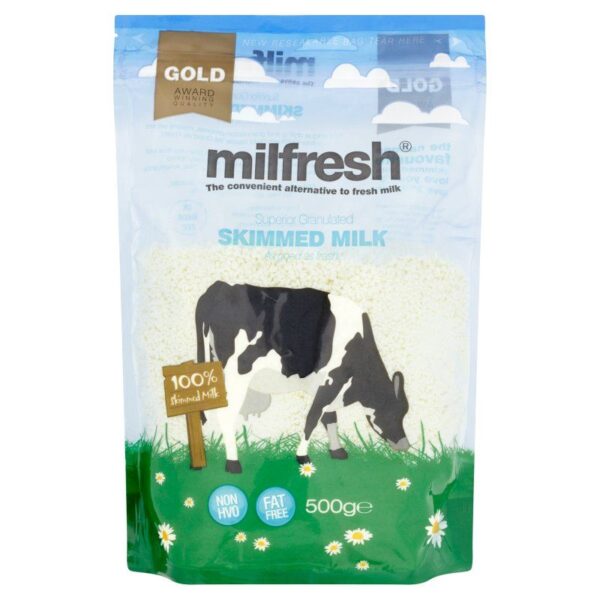 Milfresh Gold Granulated Skimmed Milk Powder 10x500g