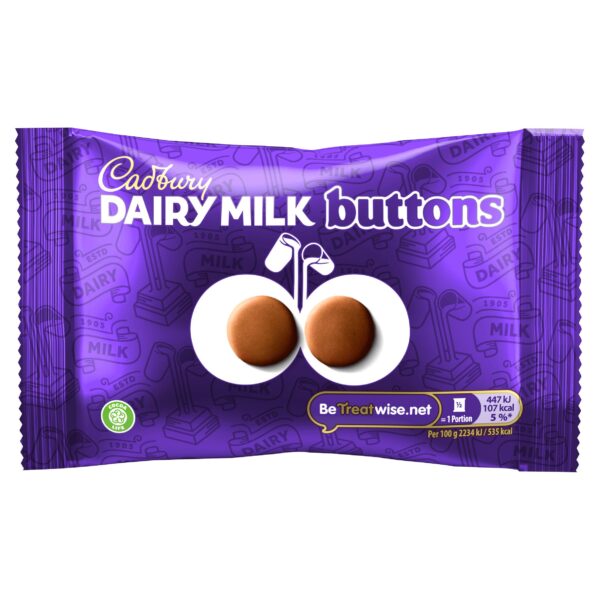 Cadburys Giant Milk Buttons 36x40g