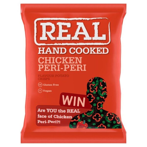 Real Crisps Peri Peri Chicken 24x35g