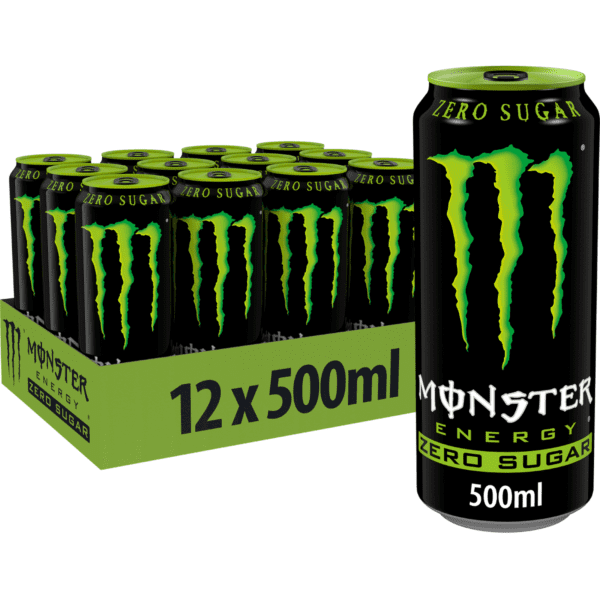 Monster Green Energy ZERO 12x500ml