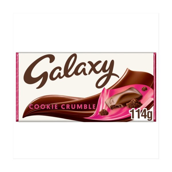 Galaxy Cookie Crumble 24x114g Sharing Block