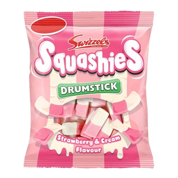 Swizzels Squashies Strawberries & Cream 12x120g