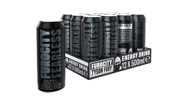 Furocity Energy Fearless Grape Zero 12x500ml