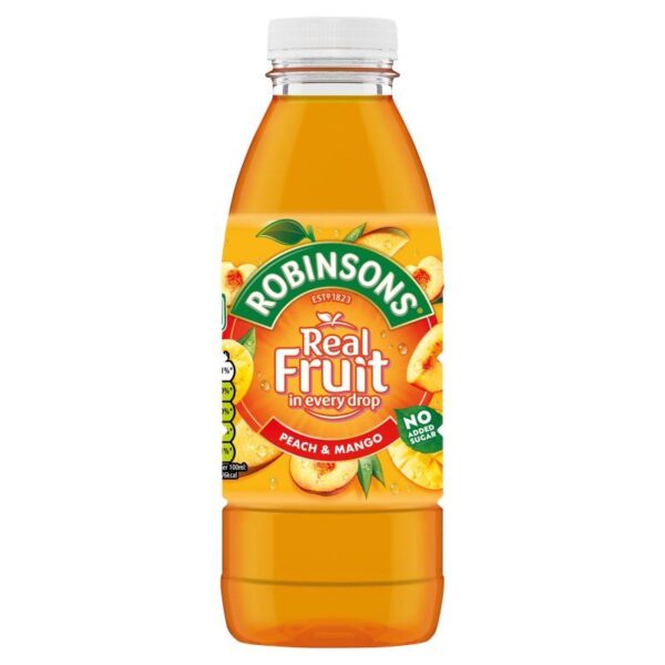 Robinsons Ready to Drink Peach & Mango 12x500ml