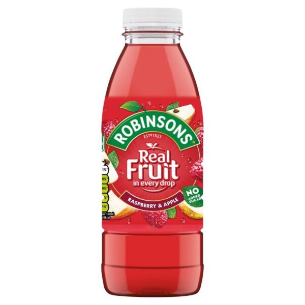 Robinsons Ready to Drink Raspberry & Apple 24x500ml