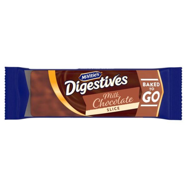 McVities Digestives Milk Chocolate Slice 12x53g - NO VAT