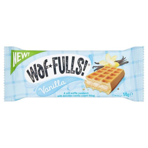 WafFULLS Vanilla 48x50g - NO VAT