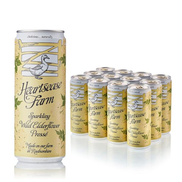 Heartease Farm Sparkling Elderflower 12x330ml