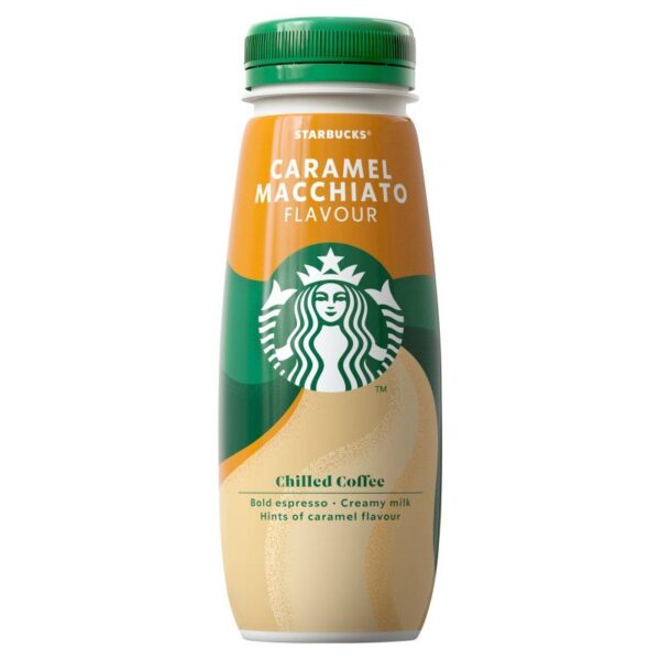 Starbucks Caramel Macchiato 8x220ml (Plastic Bottle) NO VAT