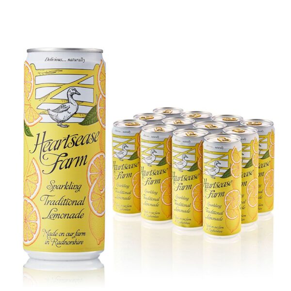 Heartease Farm Sparkling Traditional Lemonade 12x330ml