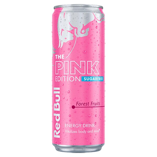 Red Bull PINK EDITION Sugar Free 12x250ml