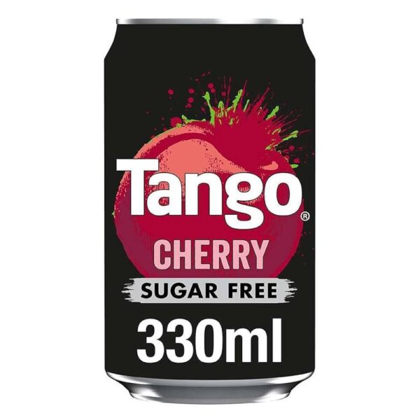 Tango Cherry Sugar Free Cans 24x330ml